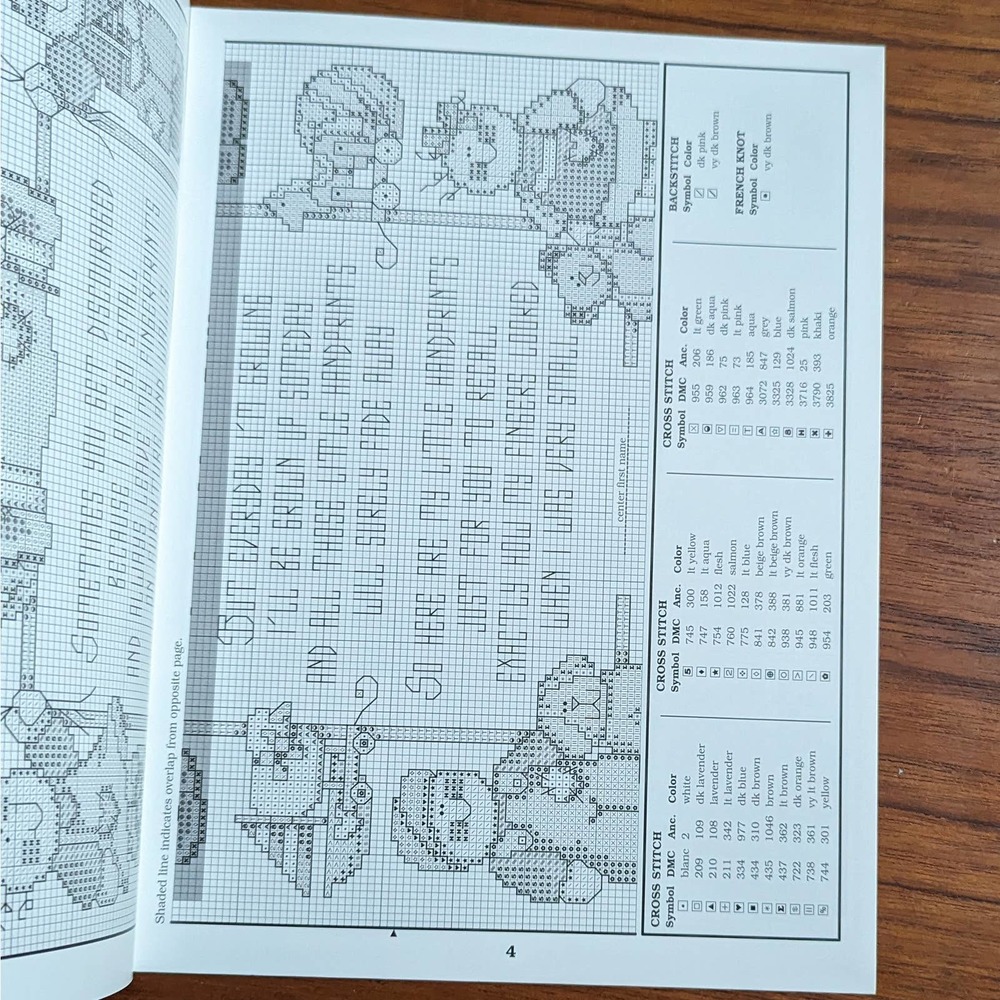 Baby's Keepsake Collection Cross Stitch Pattern Book - Picture 3 of 4